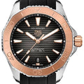 Tag Heuer Aquaracer Professional 200 Automatic Black Dial Black Rubber Strap Watch for Men - WBP2151.FT6199