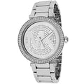 Michael Kors Parker Silver Dial Silver Steel Strap Watch for Women - MK5925