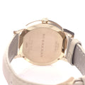 Burberry The City Rose Gold Dial Beige Leather Strap Watch for Women - BU9014