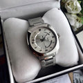 Gucci GG2570 Quartz Silver Dial Silver Steel Strap Watch For Men - YA142308