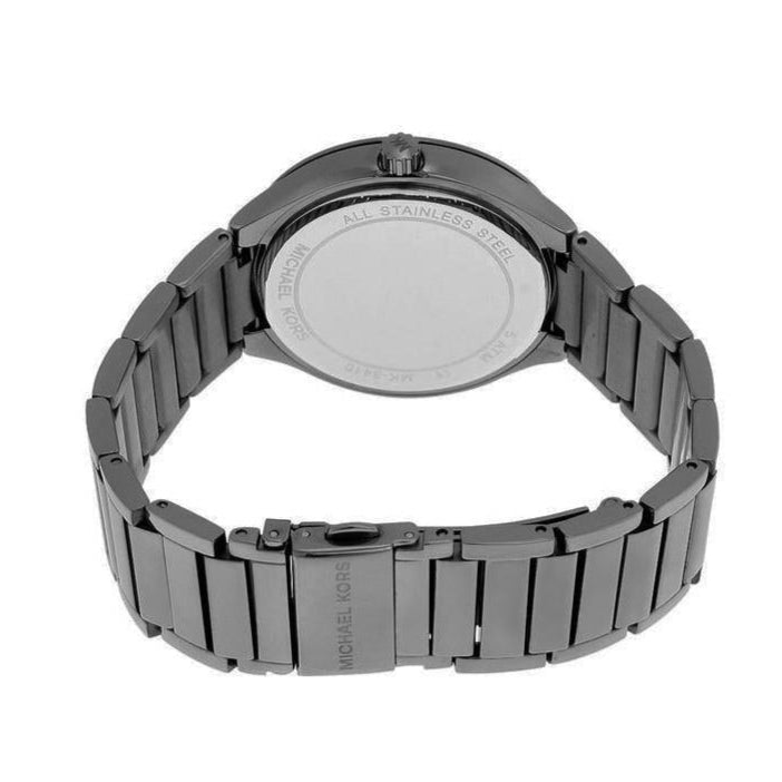 Michael Kors Kerry Gunmetal Dial Steel Strap Watch for Women - MK3410