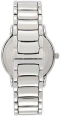 Emporio Armani Classic Quartz Grey Dial Silver Steel Strap Watch For Men - AR11134