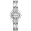 Emporio Armani Kappa Mother of Pearl Dial Silver Steel Strap Watch For Women - AR2507