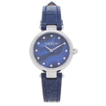 Coach Park Navy Blue Dial Navy Blue Leather Strap Watch for Women - 14503535