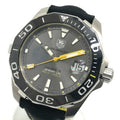 Tag Heuer Aquaracer Jeremy Lin Special Edition Grey Dial Black Nylon Strap Watch for Men - WAY211F.FC6362