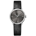 Calvin Klein Dress Grey Dial Black Leather Strap Watch for Women - K2Y2Y1CU