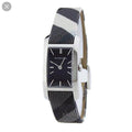 Burberry The Pioneer Black Dial Black Leather Strap Watch for Women - BU9505