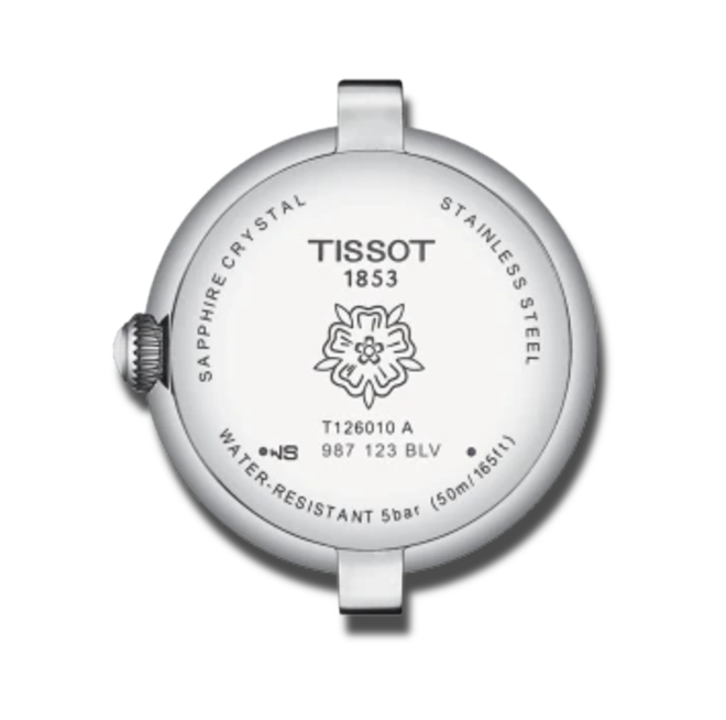 Tissot Bellissima Small Lady Silver Dial with Diamonds Stainless Steel Watch For Women - T126.010.61.113.00