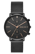 Michael Kors Jaryn Black Dial Black Stainless Steel Strap Watch for Men - MK8504