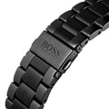 Hugo Boss Pilot Edition Chronograph Black Dial Black Steel Strap Watch for Men - 1513854