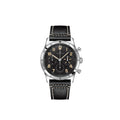 Breitling Avi Ref. 765 1953 Re-Edition Black Dial Black Leather Strap Watch for Men - AB0920131B1X1