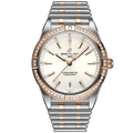 Breitling Chronomat 32 Diamonds Mother of Pearl Dial Two Tone Steel Strap Watch for Women - U77310591A2U1