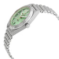 Breitling Chronomat Automatic 36 Green Dial Silver Steel Strap Watch for Women - A10380101L1A1