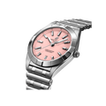 Breitling Chronomat 32 Diamonds Pink Dial Silver Steel Strap Watch for Women - A77310101K1A1