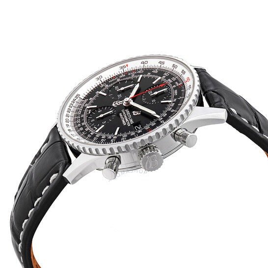 Breitling Navitimer 1 Chronograph 41mm Automatic Black Dial Mens Watch - A13324121B1P1