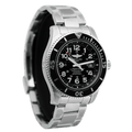 Breitling Superocean II 44mm Black Dial Black Steel Strap Watch for Men - A17392D71B1A1