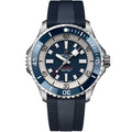 Breitling Superocean Automatic 46 Blue Dial Blue Rubber Strap Watch for Men - A17378E71C1S1