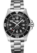 Breitling Superocean II 44mm Black Dial Black Steel Strap Watch for Men - A17392D71B1A1