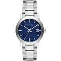 Burberry The City Blue Dial Silver Steel Strap Watch for Men - BU9031