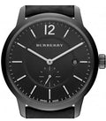 Burberry The Classic Black Dial Black Leather Strap Watch for Men - BU10003