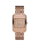 Burberry Nova Check Quartz Rose Gold Dial Rose Gold Stainless Steel Strap Watch for Women - BU1578