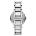 Burberry The City Pink Dial Silver Steel Strap Watch for Women - BU9124