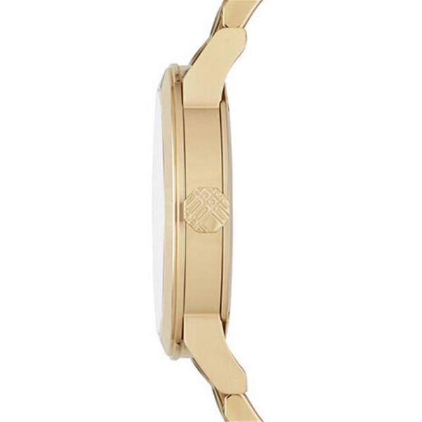 Burberry The City Gold Dial Gold Steel Strap Watch for Women - BU9134