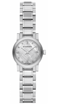 Burberry The City Silver Dial Silver Steel Strap Watch for Women - BU9213