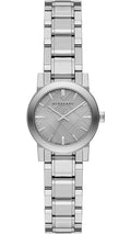 Burberry The City Diamonds Silver Dial Silver Steel Strap Watch for Women - BU9229