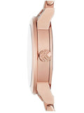 Burberry The City Rose Gold Dial Rose Gold Steel Strap Watch for Women - BU9235