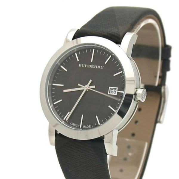 Burberry The City Brown Dial Brown Leather Strap Watch for Women - BU1775