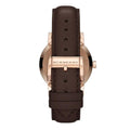 Burberry The City Brown Dial Brown Leather Strap Watch for Men - BU9013