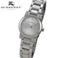 Burberry The City Diamonds Silver Dial Silver Steel Strap Watch for Women - BU9230