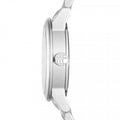 Burberry The City Diamonds Silver Dial Silver Steel Strap Watch for Women - BU9230