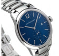 Burberry The Classic Blue Dial Silver Steel Strap Watch for Men - BU10007