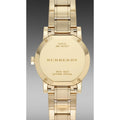 Burberry The City Gold Dial Gold Steel Strap Watch for Women - BU9145