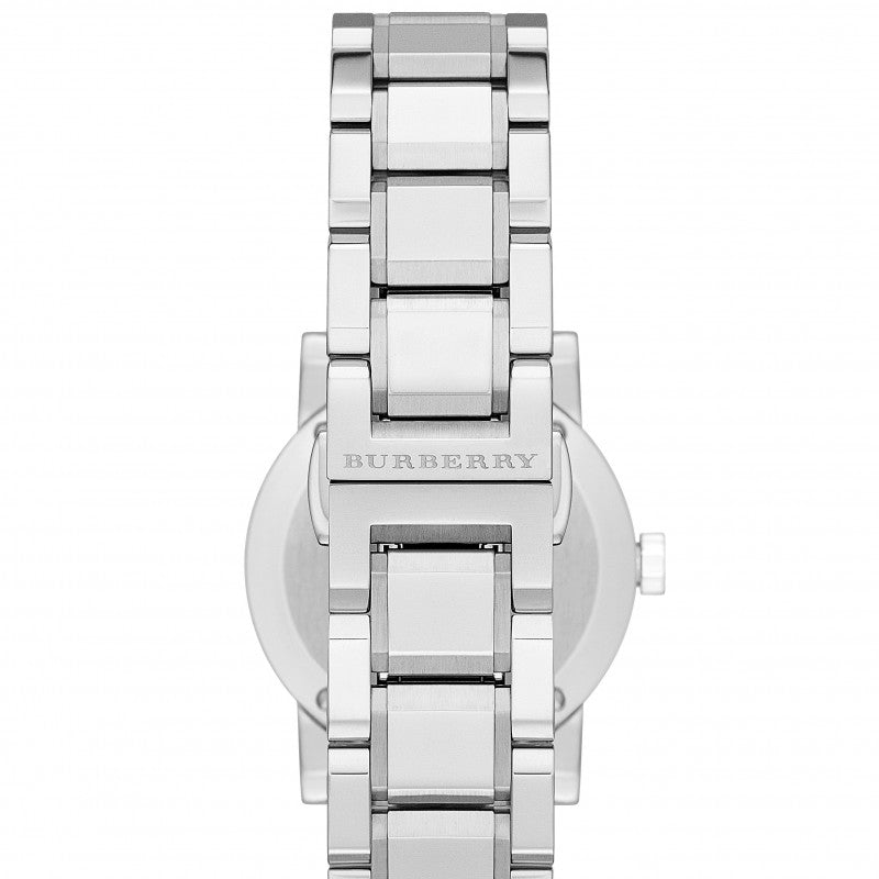 Burberry The City Silver Dial Silver Steel Strap Watch for Women - BU9213