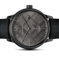 Burberry The Classic Round Horseferry Black Dial Black Leather Strap Watch for Men - BU10010