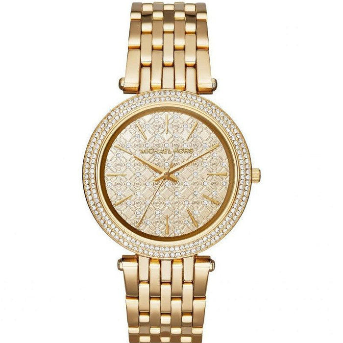 Michael Kors Darci Gold Dial Gold Steel Strap Watch for Women - MK3398