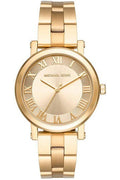 Michael Kors Norie Gold Dial Gold Steel Strap Watch for Women - MK3560