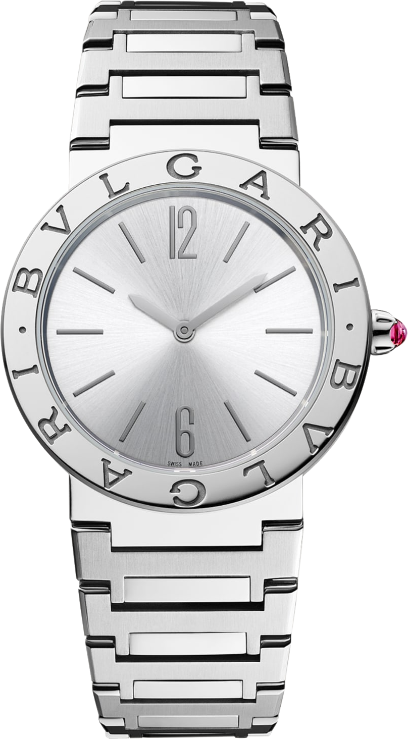 Bvlgari Bvlgari Lady Silver Dial Silver Steel Strap Watch for Women - BVLGARI103575