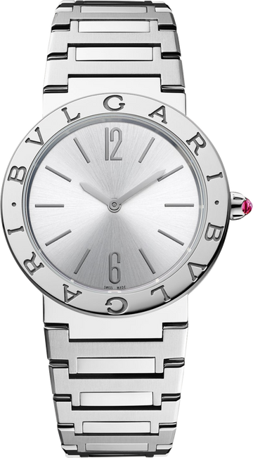 Bvlgari Bvlgari Lady Silver Dial Silver Steel Strap Watch for Women - BVLGARI103575