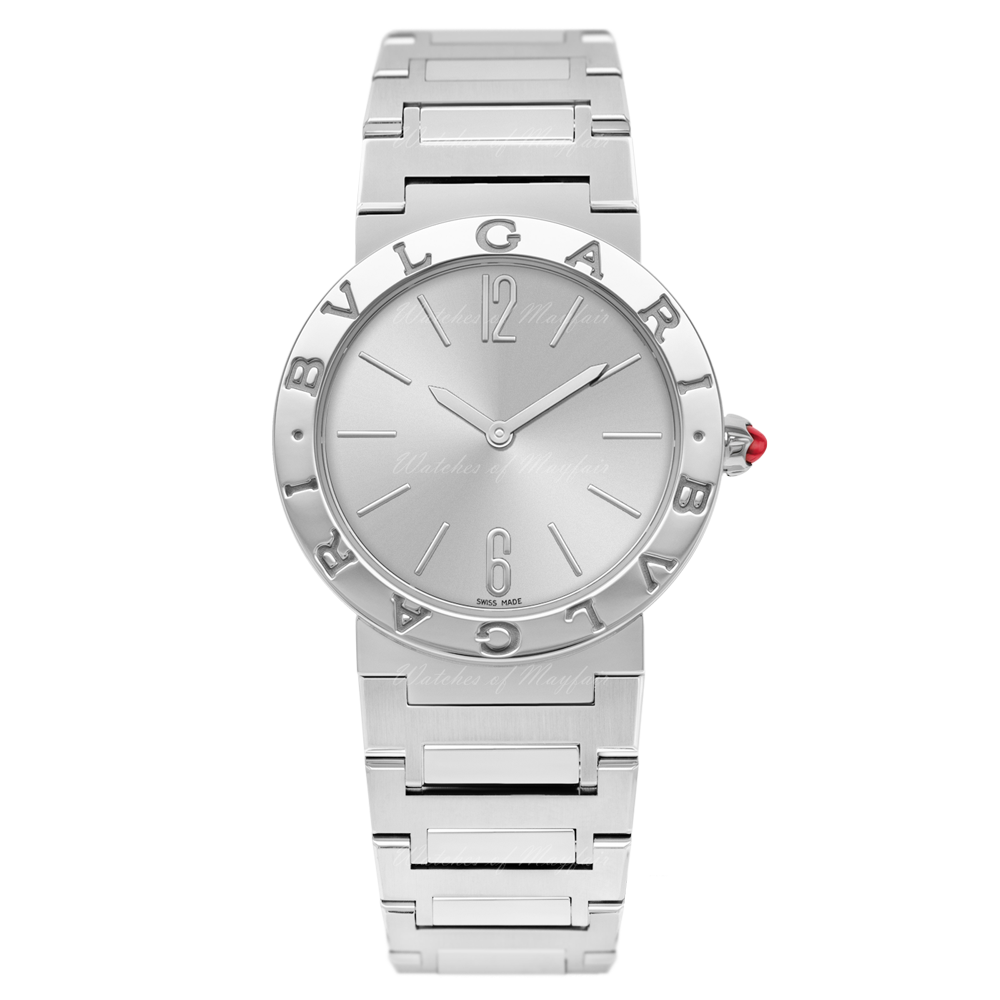 Bvlgari Bvlgari Lady Silver Dial Silver Steel Strap Watch for Women - BVLGARI103575