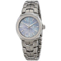 Tag Heuer Link Quartz Mother of Pearl Dial Silver Steel Strap Watch for Women - WBC1311.BA0600