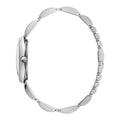 Calvin Klein Wavy Silver Dial Silver Steel Strap Watch for Women - K9U23146