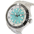 Breitling Superocean Automatic 44mm Turquoise Dial Silver Steel Strap Watch for Men - A17376211L2A1