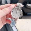 Emporio Armani Kappa Mother of Pearl Dial Silver Steel Strap Watch For Women - AR2507