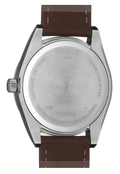 Tissot Gentleman Silver Dial Brown Leather Strap Watch For Men - T127.410.16.031.00