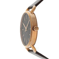 Calvin Klein Even Grey Dial Brown Leather Strap Watch for Women - K7B236G3