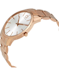 Calvin Klein City White Dial Rose Gold Steel Strap Watch for Men - K2G21646